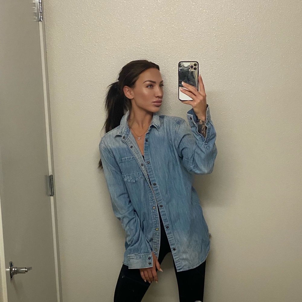Denim shirt jacket - Picture 5 of 5